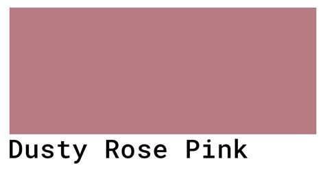 dusty rose pink hex value